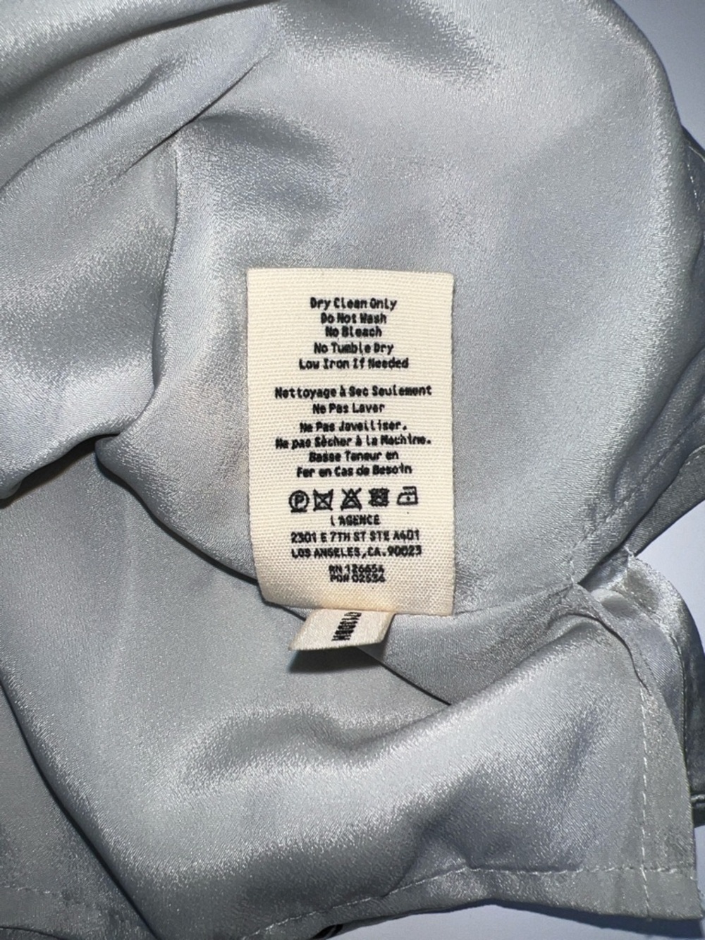 💛NWT L’AGENCE JANE SILK CANISOLE TOP SIZE L - Picture 11 of 11
